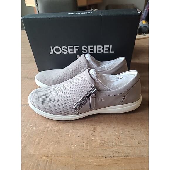 Josef Seibel Womens 40 Caren 22 Loafer Grey Slip‎ On Shoe Comfort Low Top Casual - Picture 4 of 8